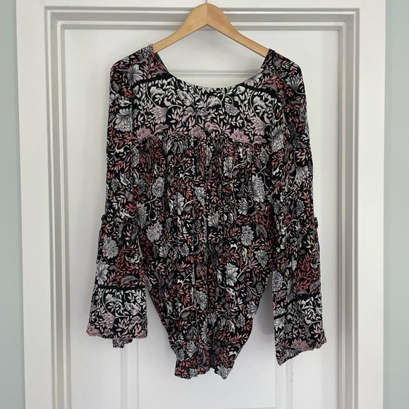 Lovestitch Floral Boho Top S - Picture 8 of 8